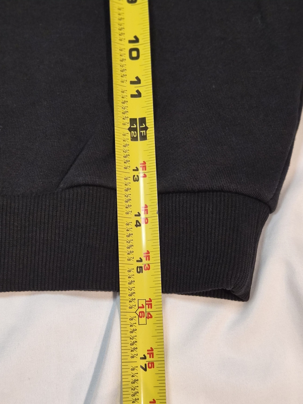 Kappa 222 Banda Logo Taping Cropped Sweatshirt -‎ Black/White Small - Picture 8 of 10